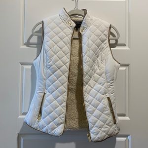 C'ESTTOI USA wool lined quilted vest